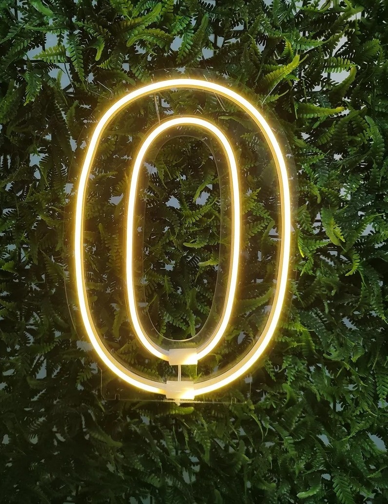 Numero 0  de Led    - PEGUE E MONTE DA DRYCA 