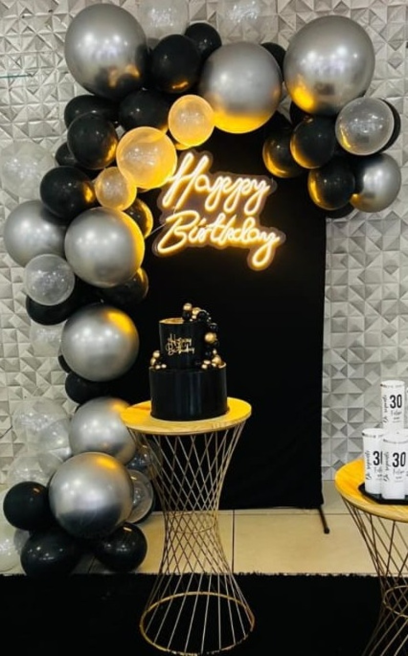 Decoração Birthday- Led  - PEGUE E MONTE DA DRYCA 