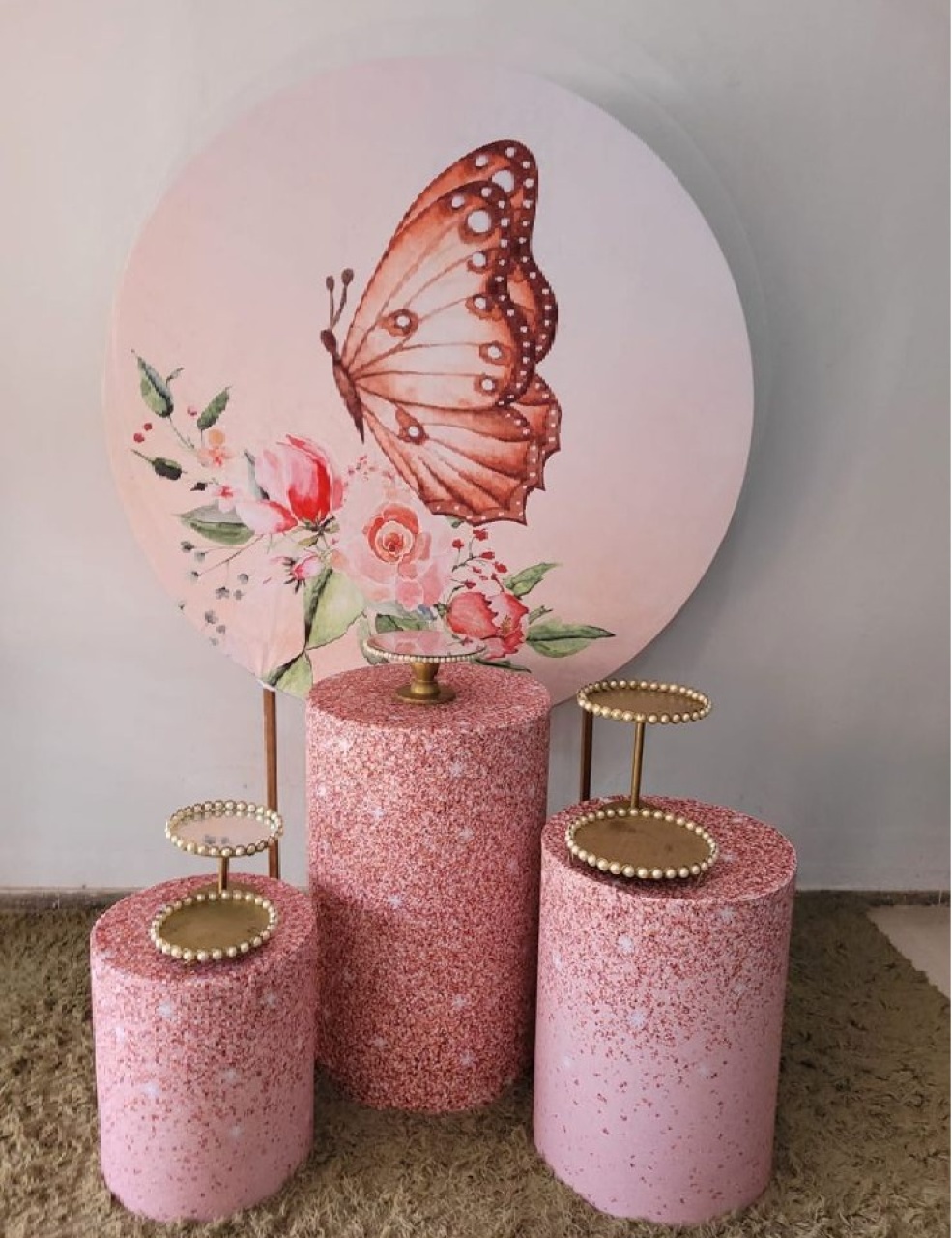 Borboleta Rose - Kit Bronze  - PEGUE E MONTE DA DRYCA 