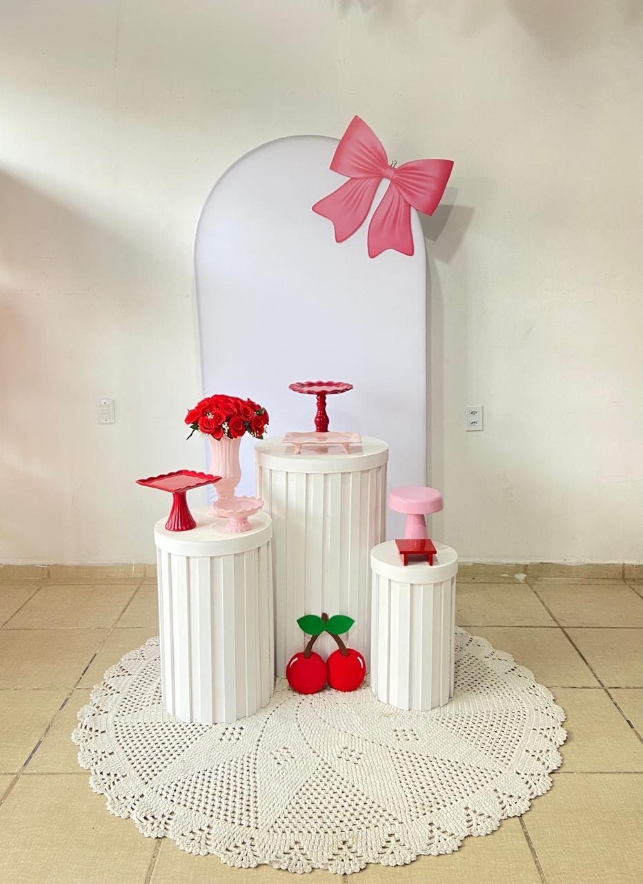 Kit Laços Com Cerejas - Kasari Variedades