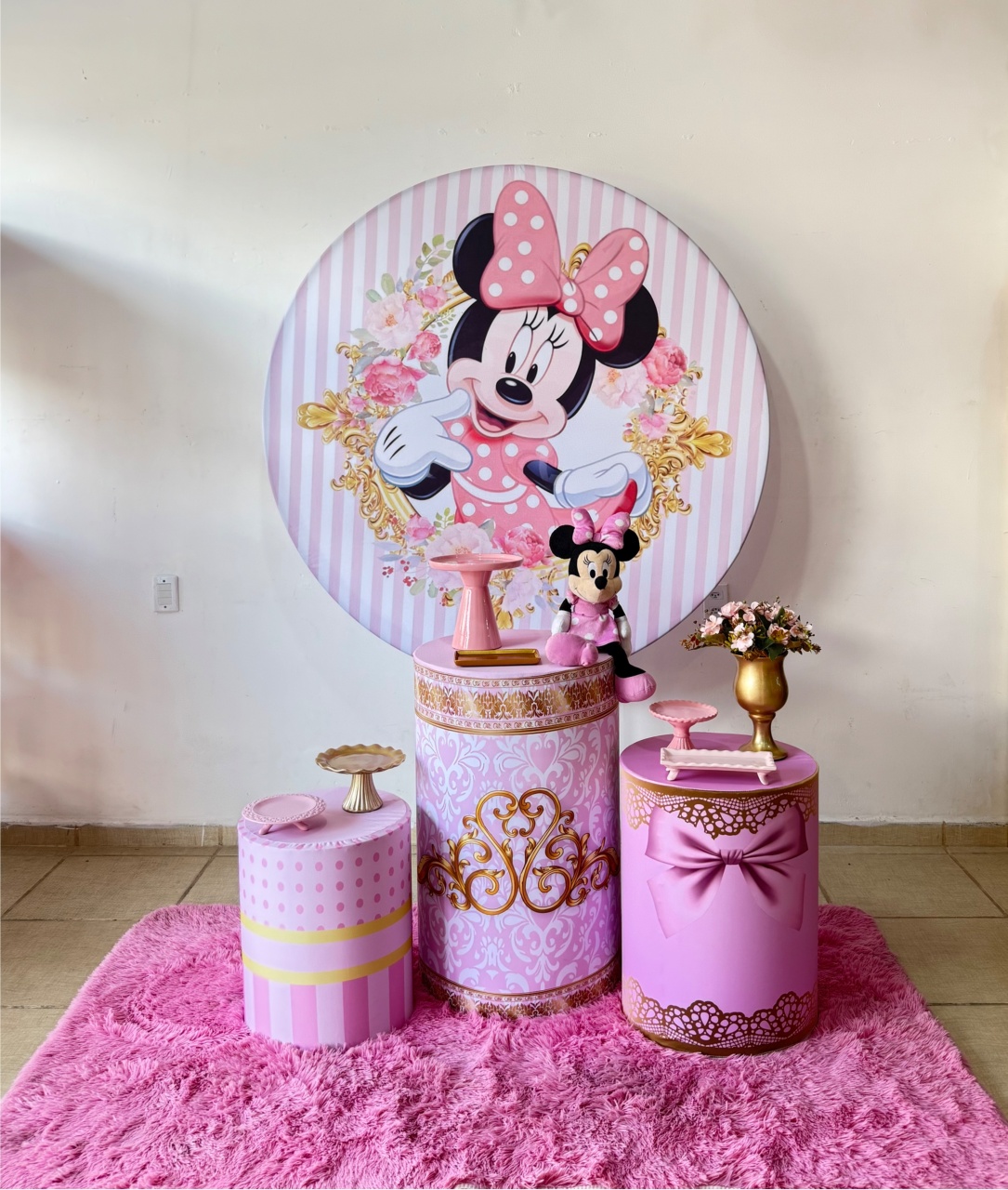 Comemorar Minnie Rosa - Kasari Variedades