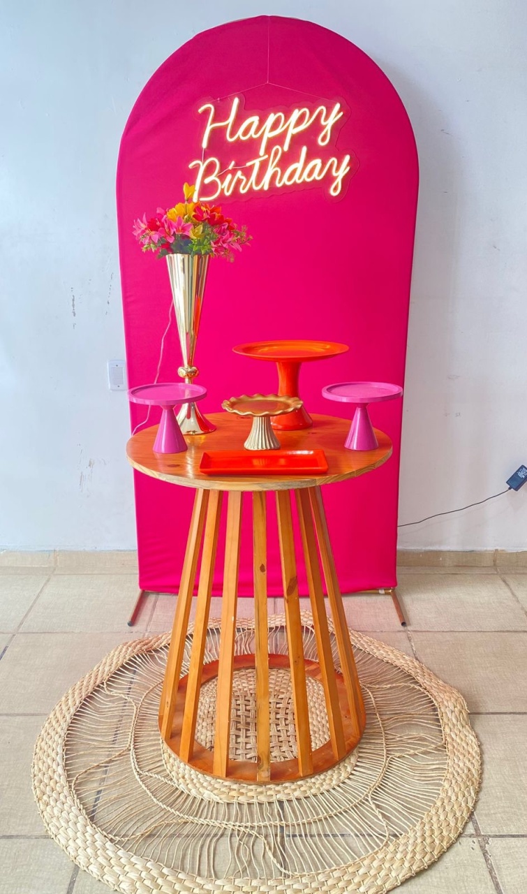 Kit Adulto Pink E Laranja - Kasari Variedades