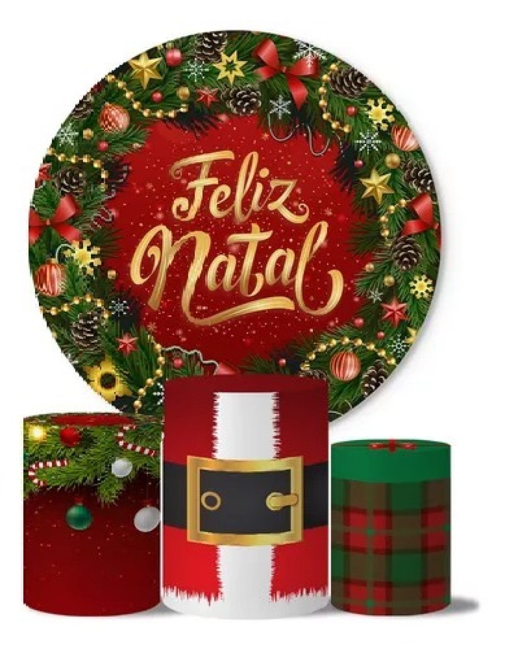 Kit Sublimados Natal - Guirlanda - Kasari Variedades