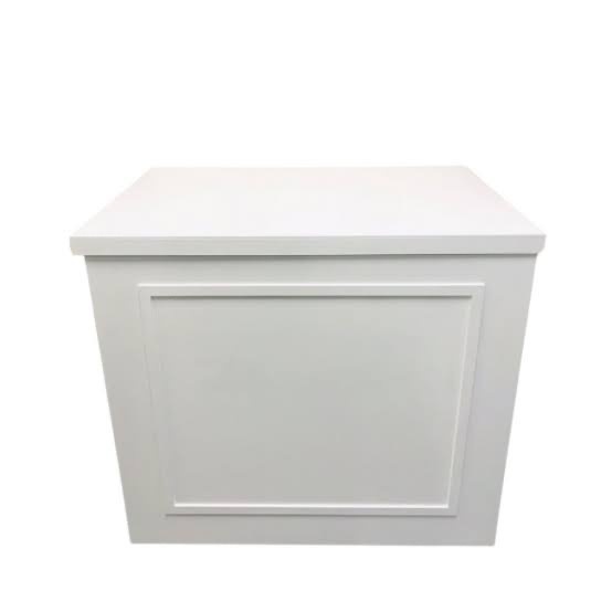 Mesa Boiserie Branca - Kasari Variedades