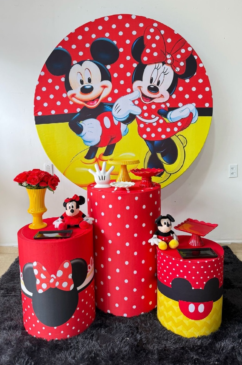 Comemorar Mickey E Minnie  - Kasari Variedades