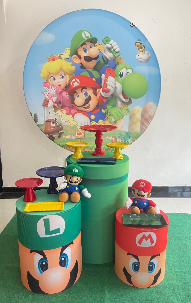 Kit Comemorar Mario Bros - Kasari Variedades