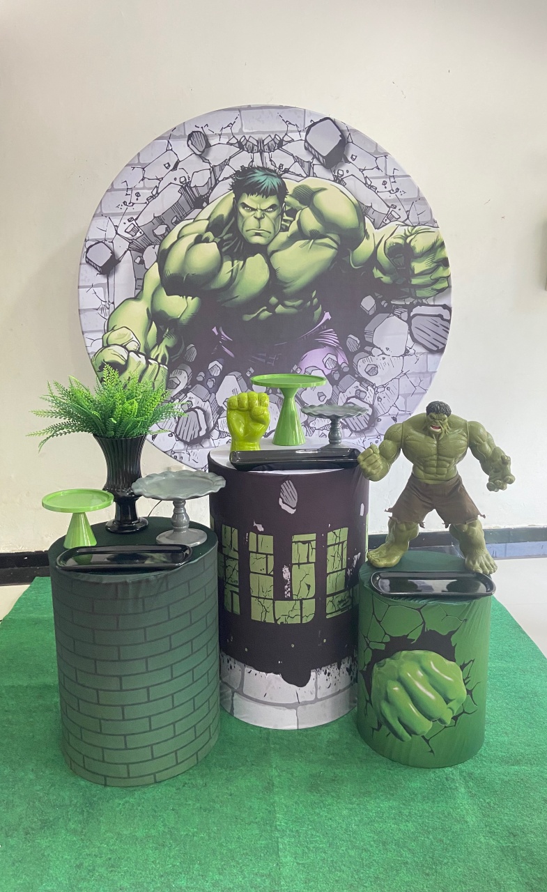 Comemorar Incrível Hulk  - Kasari Variedades