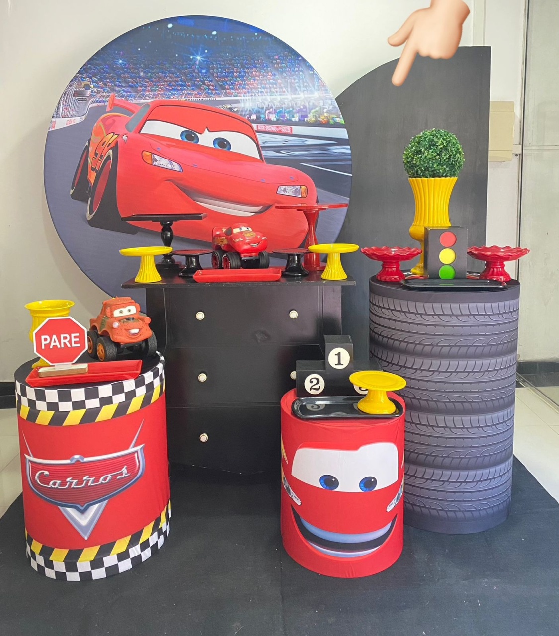 Kit Luxo Carros Disney - Kasari Variedades