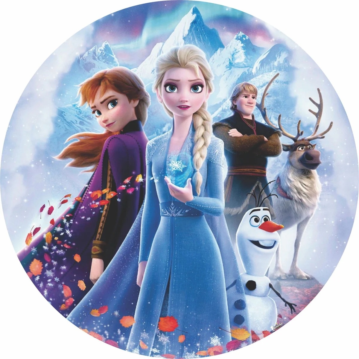 Sublimado Painel 50Cm Frozen - Kasari Variedades