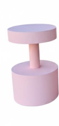 Mesa Floreira Rosa P - Kasari Variedades