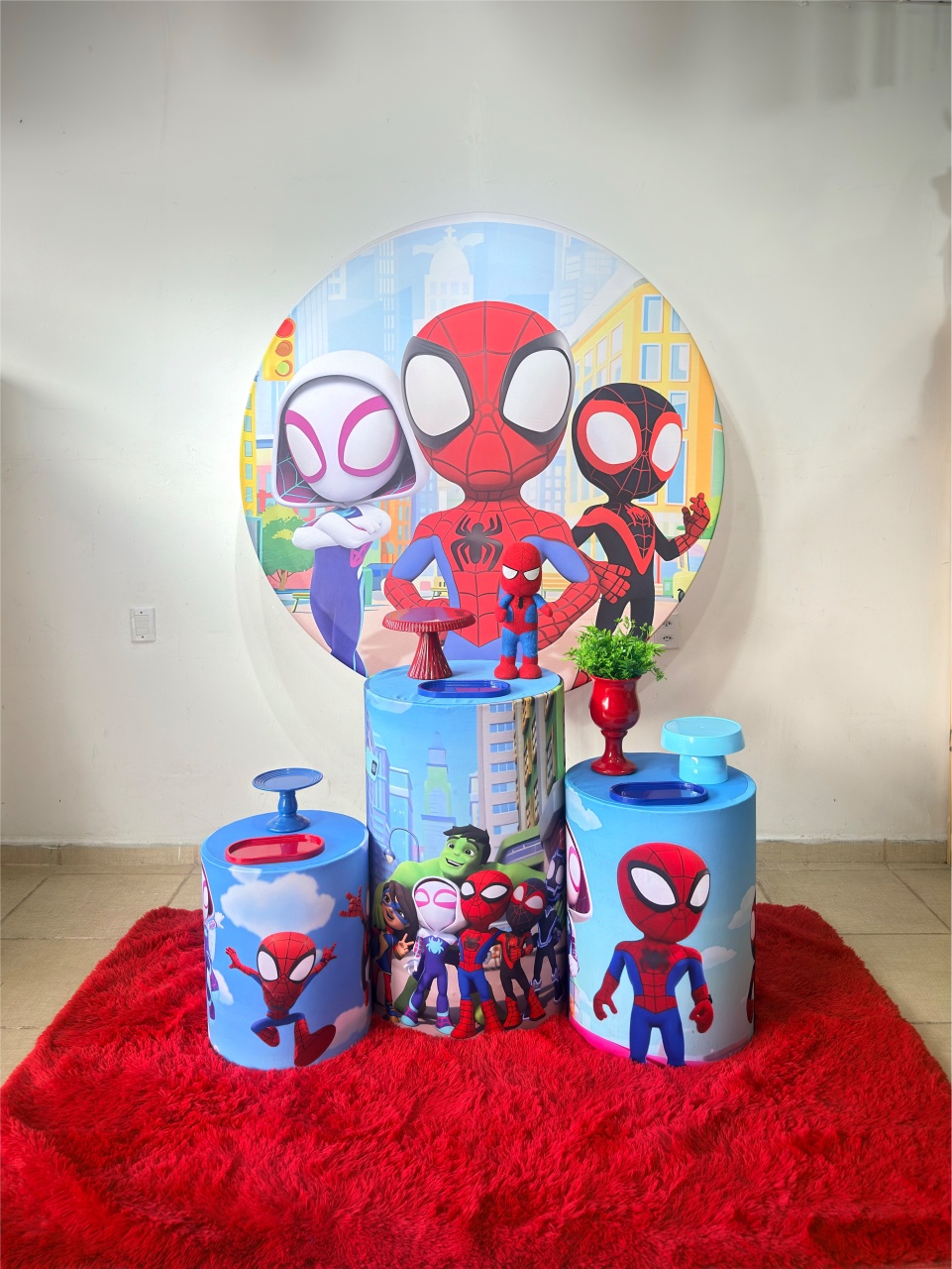 Comemorar Spider E Seus Amigos - Kasari Variedades