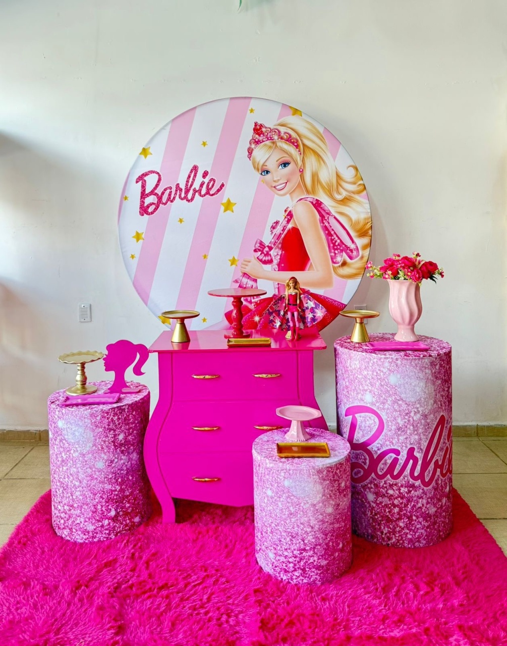 Kit Celebrar Barbie - Kasari Variedades