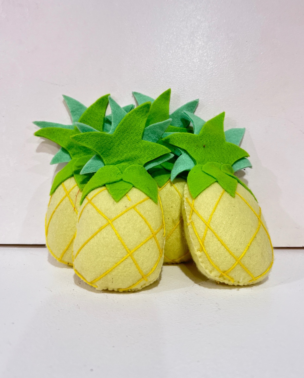 Mini Frutinhas Abacaxi Candy Color - Kasari Variedades