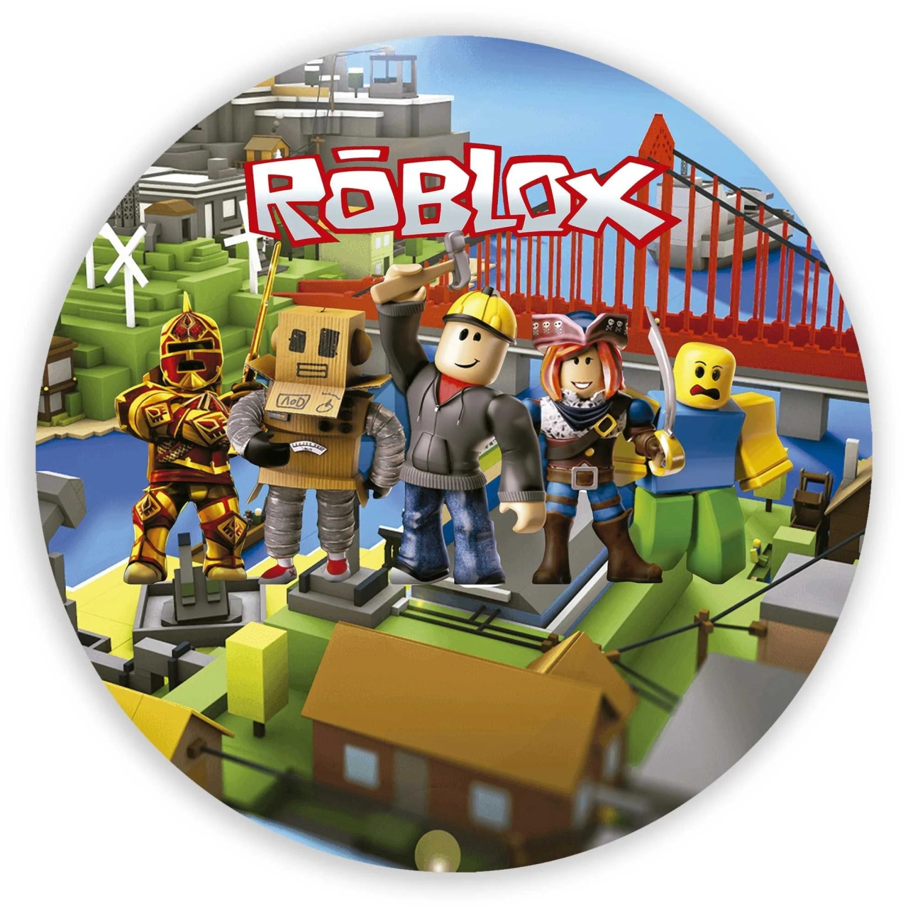 Sublimado Painel 50Cm Roblox Menino - Kasari Variedades