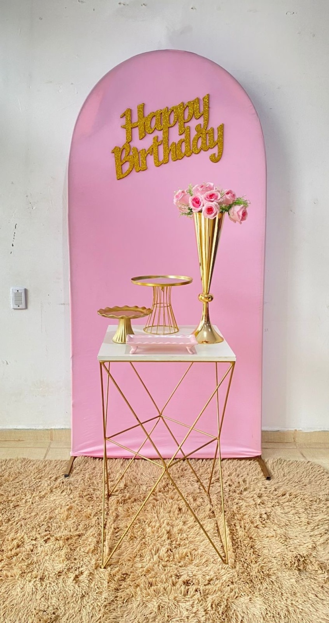 Kit Festejar Adulto Rosa - Kasari Variedades