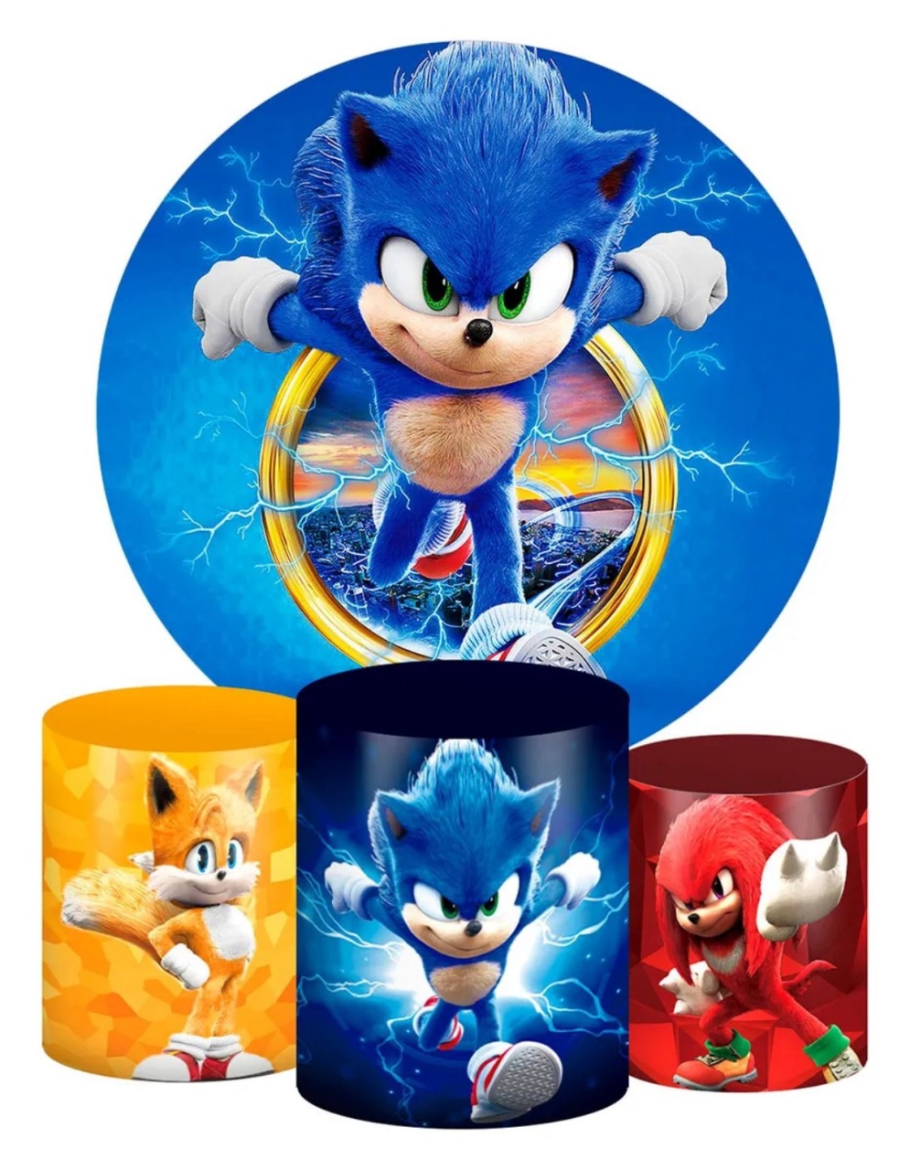 Kit Comemorar Sonic  - Kasari Variedades