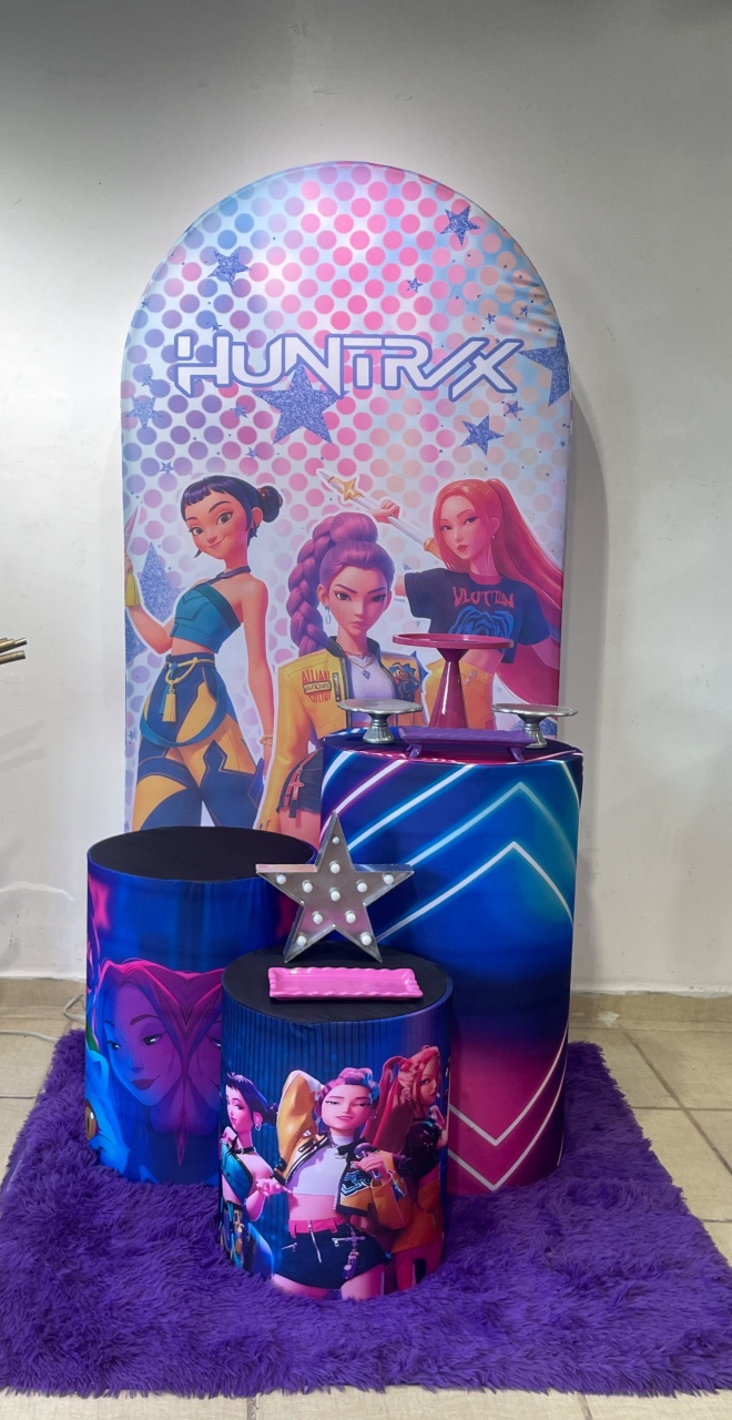 Kit Comemorar Romano Guerreiras Do K-Pop - Kasari Variedades