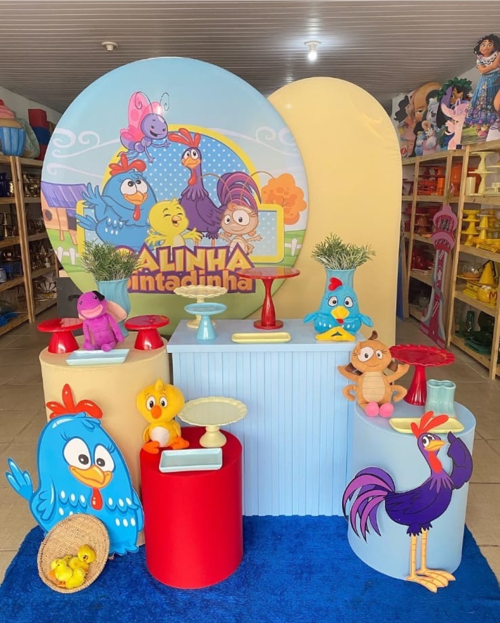 Luxo Galinha Pintadinha - Kasari Variedades