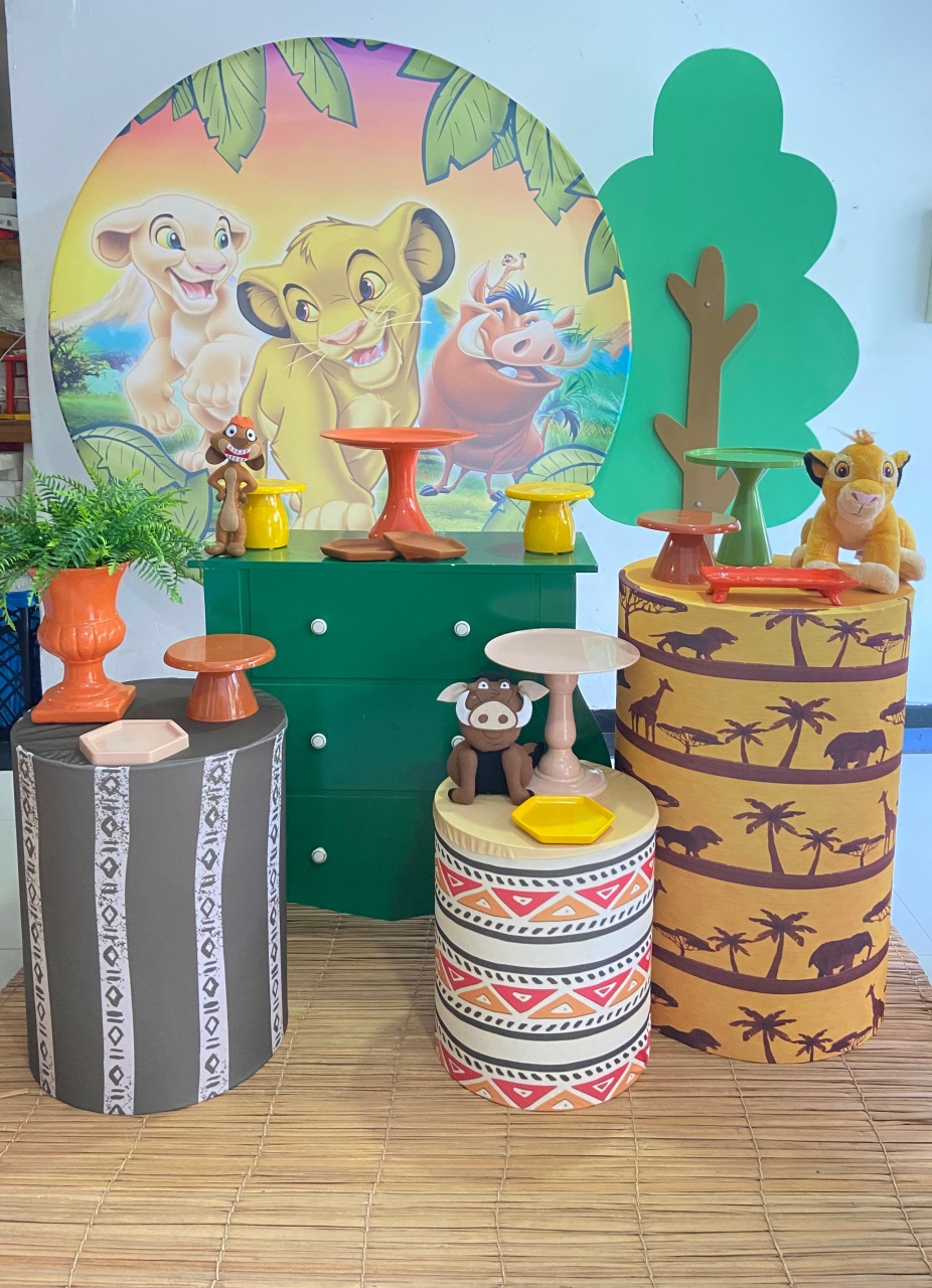 Kit Luxo Rei Leão - Kasari Variedades