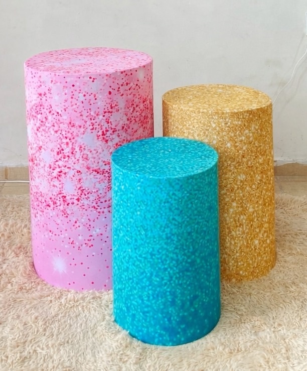 Trio de Capas Glitter Cores - Kasari Variedades