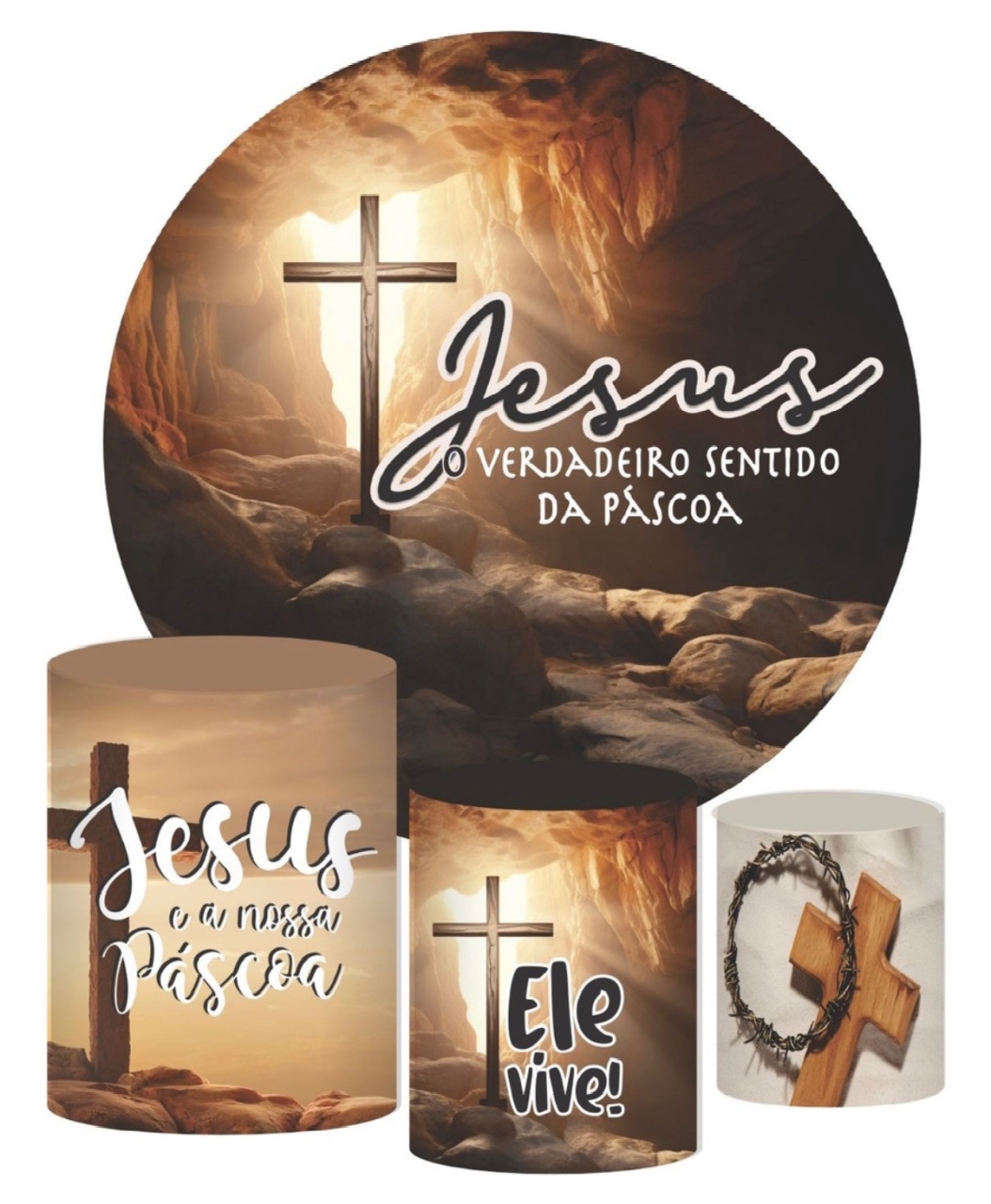 Kit Sublimado Páscoa Cristã - Kasari Variedades