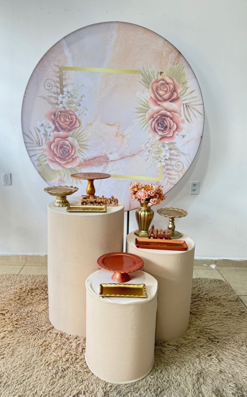 Kit Comemorar Floral Nude - Kasari Variedades