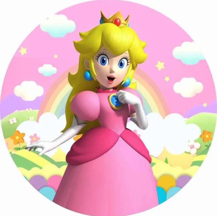 Sublimado Painel 1.50 Princesa Peach - Kasari Variedades