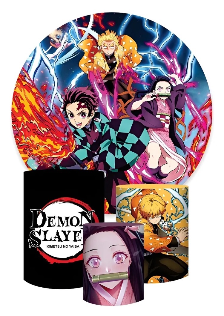 Kit Sublimado Demon Slayer 02 - Kasari Variedades