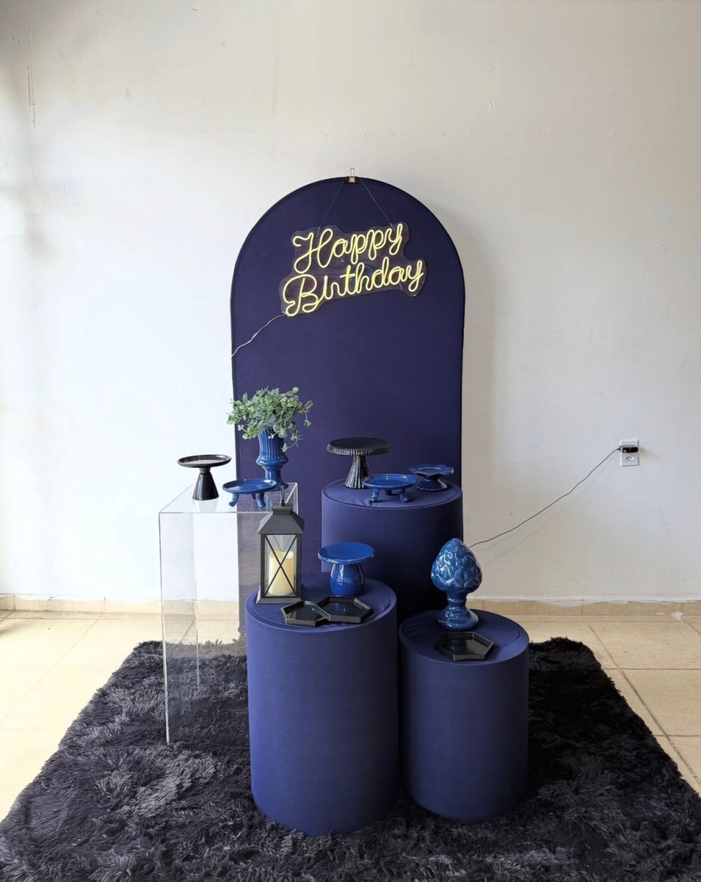 Kit Adulto Azul E Preto - Kasari Variedades