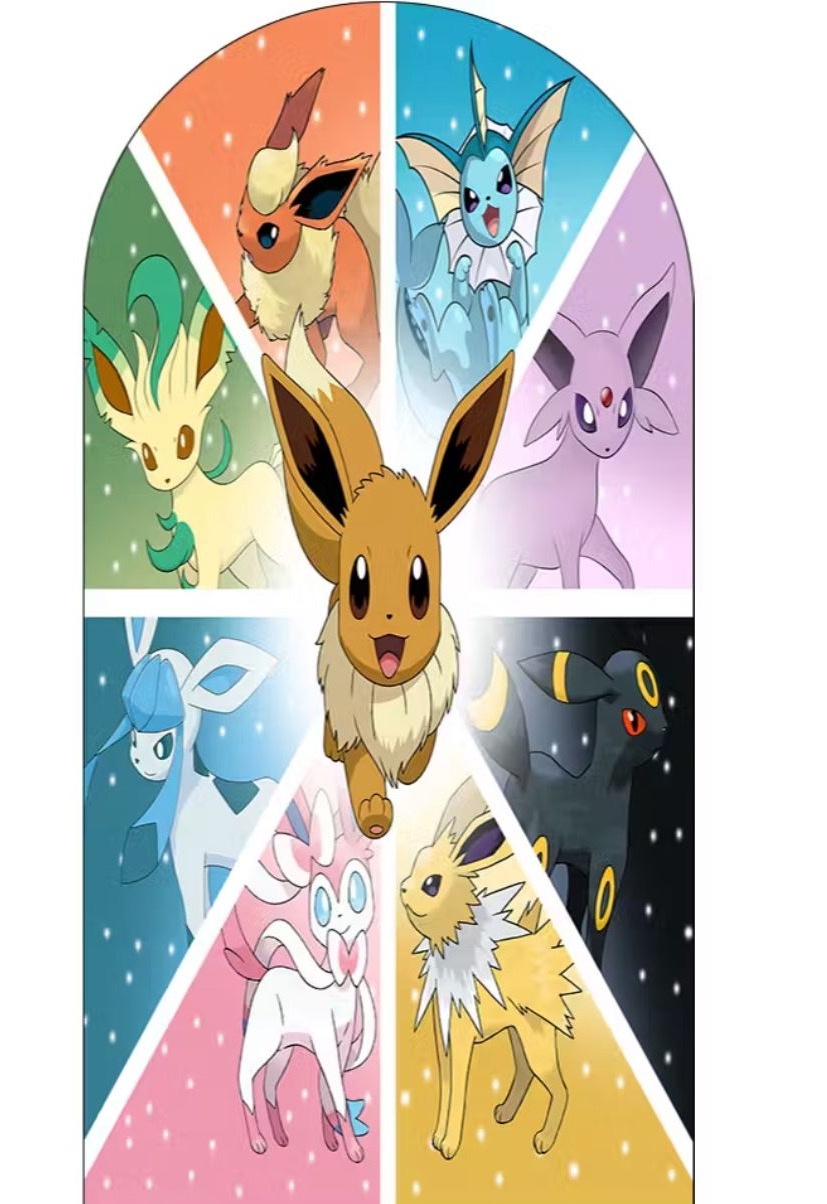 Capa de Painel Evee Pokémon  - Kasari Variedades