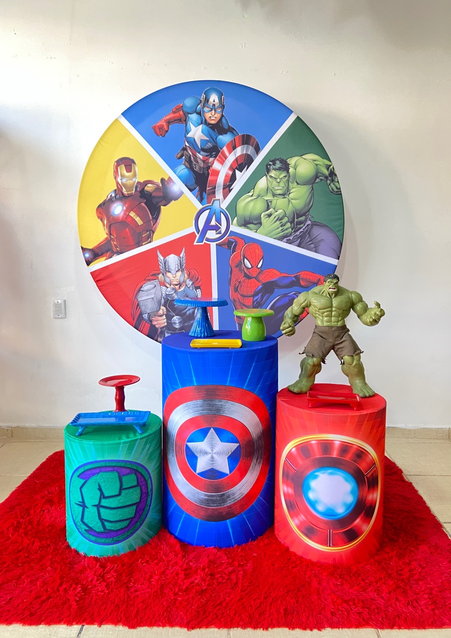 Comemorar Vingadores - Kasari Variedades