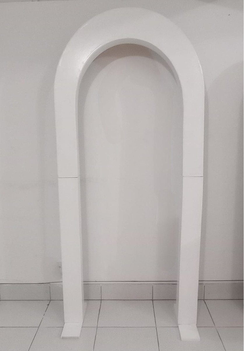 Painel Portal Vazado Branco 2M - Kasari Variedades