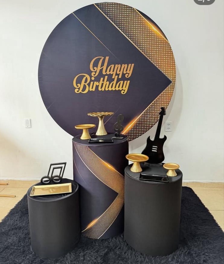 Kit Comemorar Happy Bitdhay Musical - Kasari Variedades