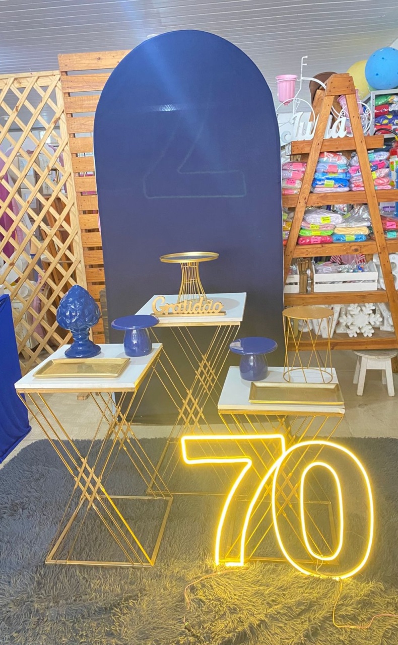Kit Adulto 70 Anos - Kasari Variedades