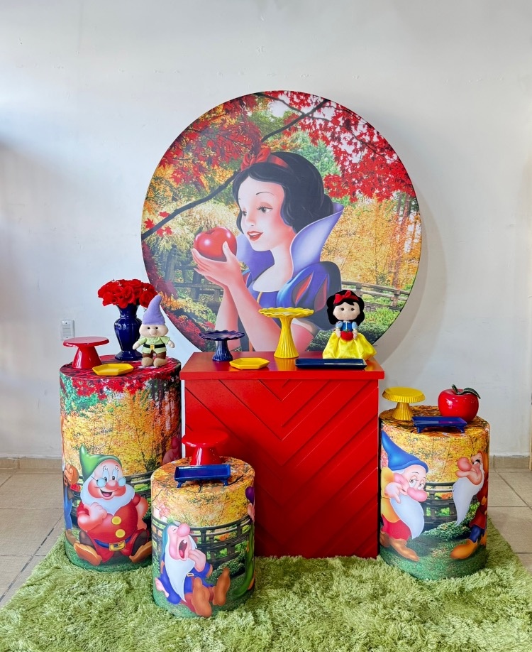 Celebrar Branca de Neve - Kasari Variedades