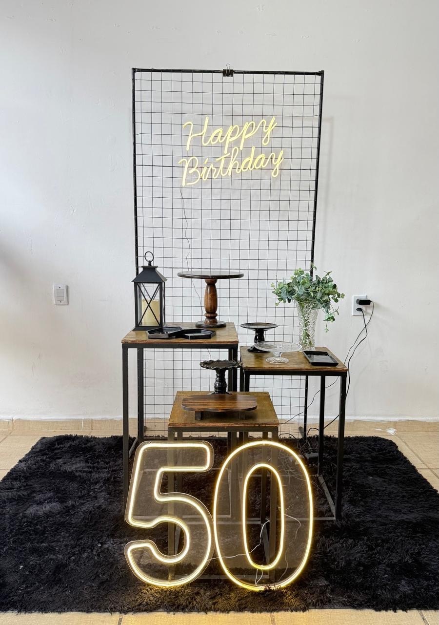 Kit Adulto Grid Preto E Dourado - Kasari Variedades