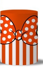 Cilindro P Minnie Vermelho - Kasari Variedades