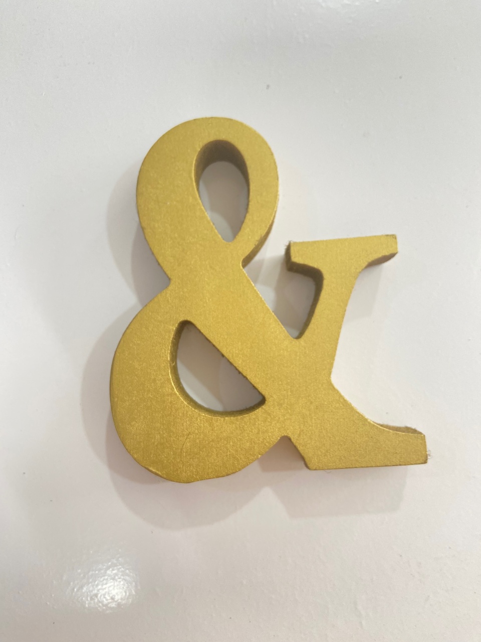 Letra & Dourado Mdf  - Kasari Variedades