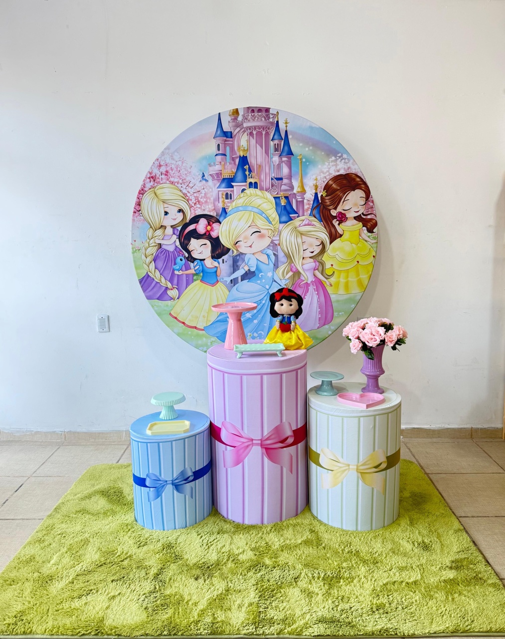 Kit Comemorar Princesas Cute - Kasari Variedades