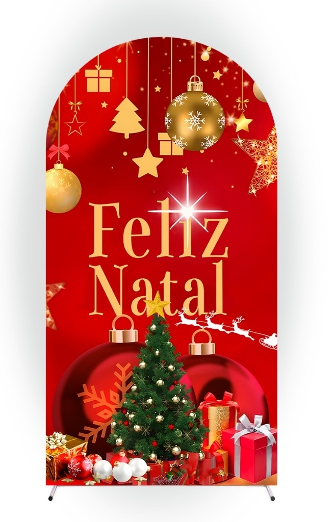 Capa de Painel Romano Árvore de Natal - Kasari Variedades