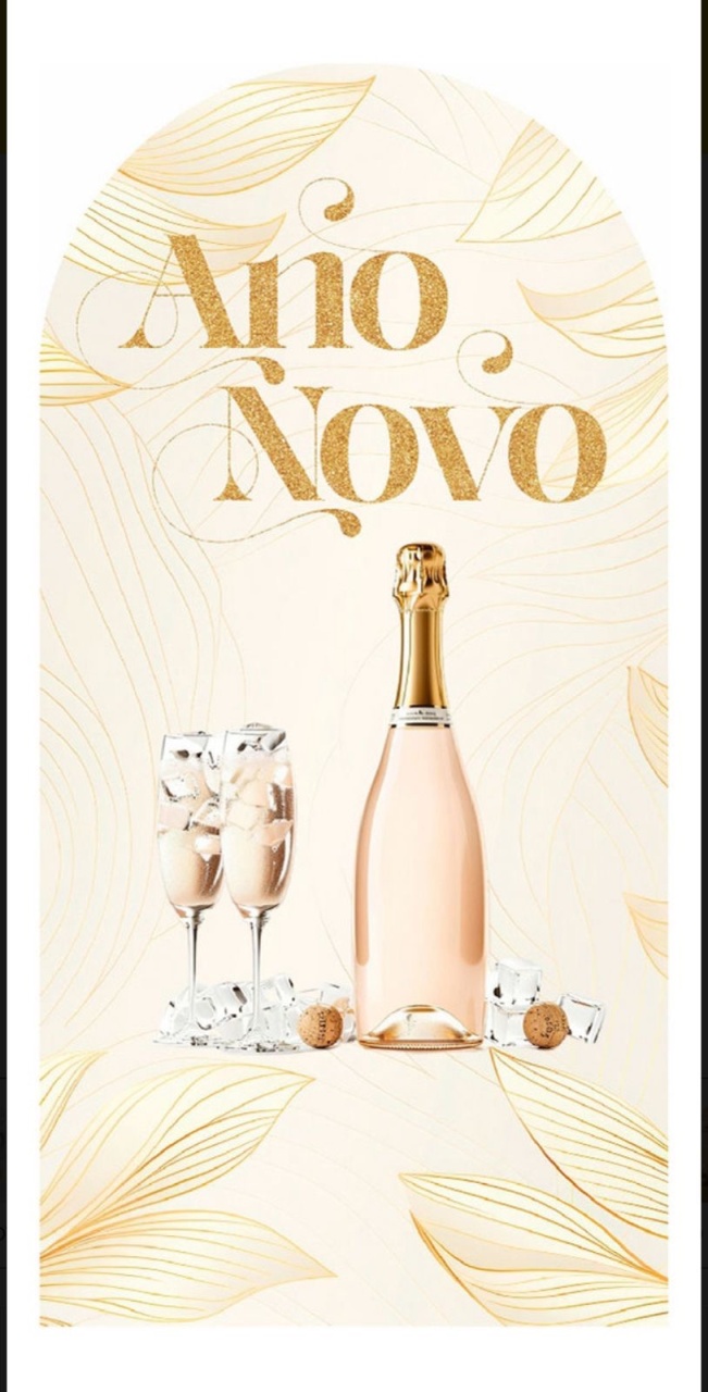 Sublimado Ano Novo Dourado - Kasari Variedades