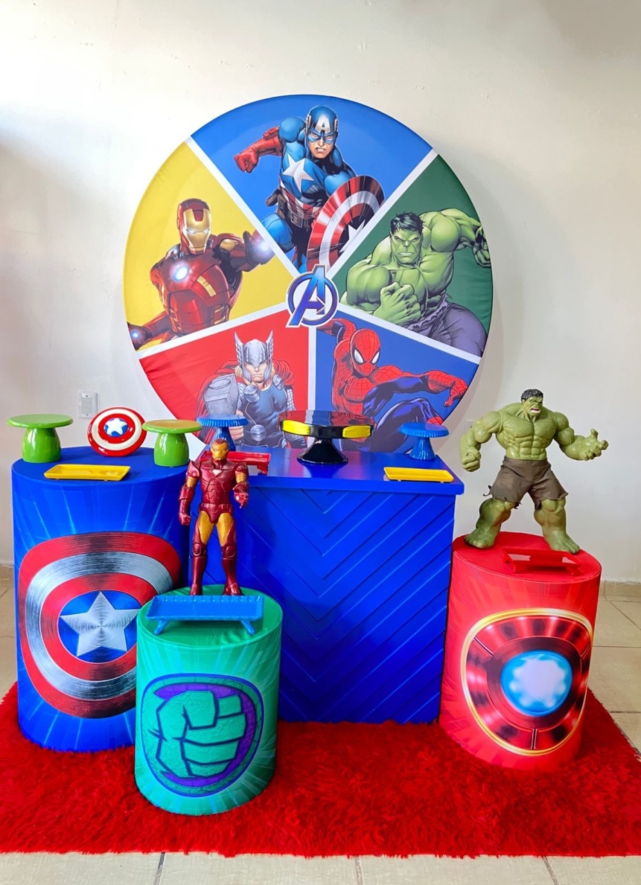 Kit Celebrar Vingadores - Kasari Variedades