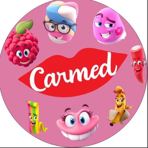 Sublimado Painel 50Cm Carmed  - Kasari Variedades