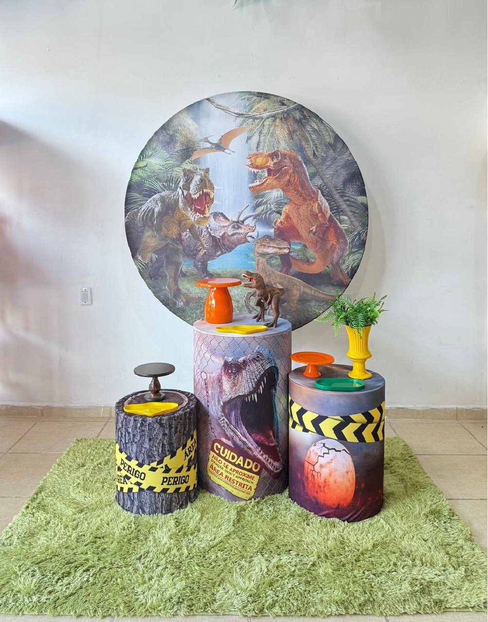 Comemorar Jurassic  - Kasari Variedades