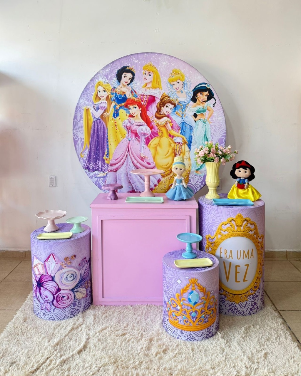 Kit Celebrar Princesas Disney 01 - Kasari Variedades