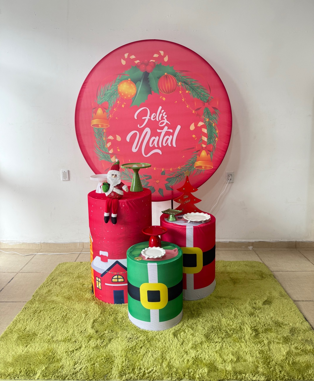 Kit Natalino 06 Comemorar Casinha (2025) - Kasari Variedades