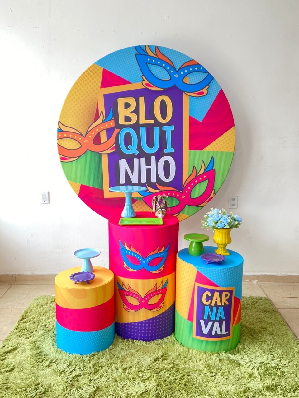 Comemorar Carnaval Bloquinho  - Kasari Variedades