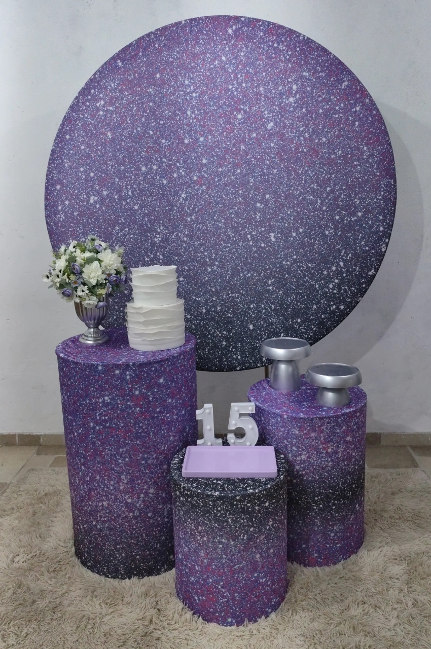 Glitter Lilás Kit Padrão  - vilafestiva