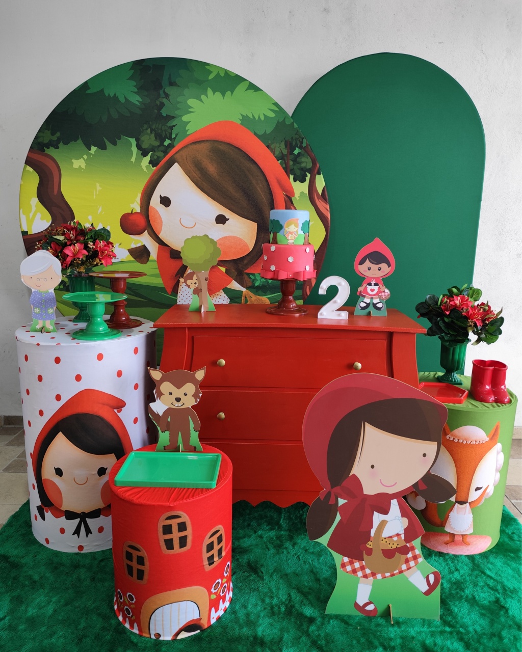Chapeuzinho _Kit Festejar  - vilafestiva