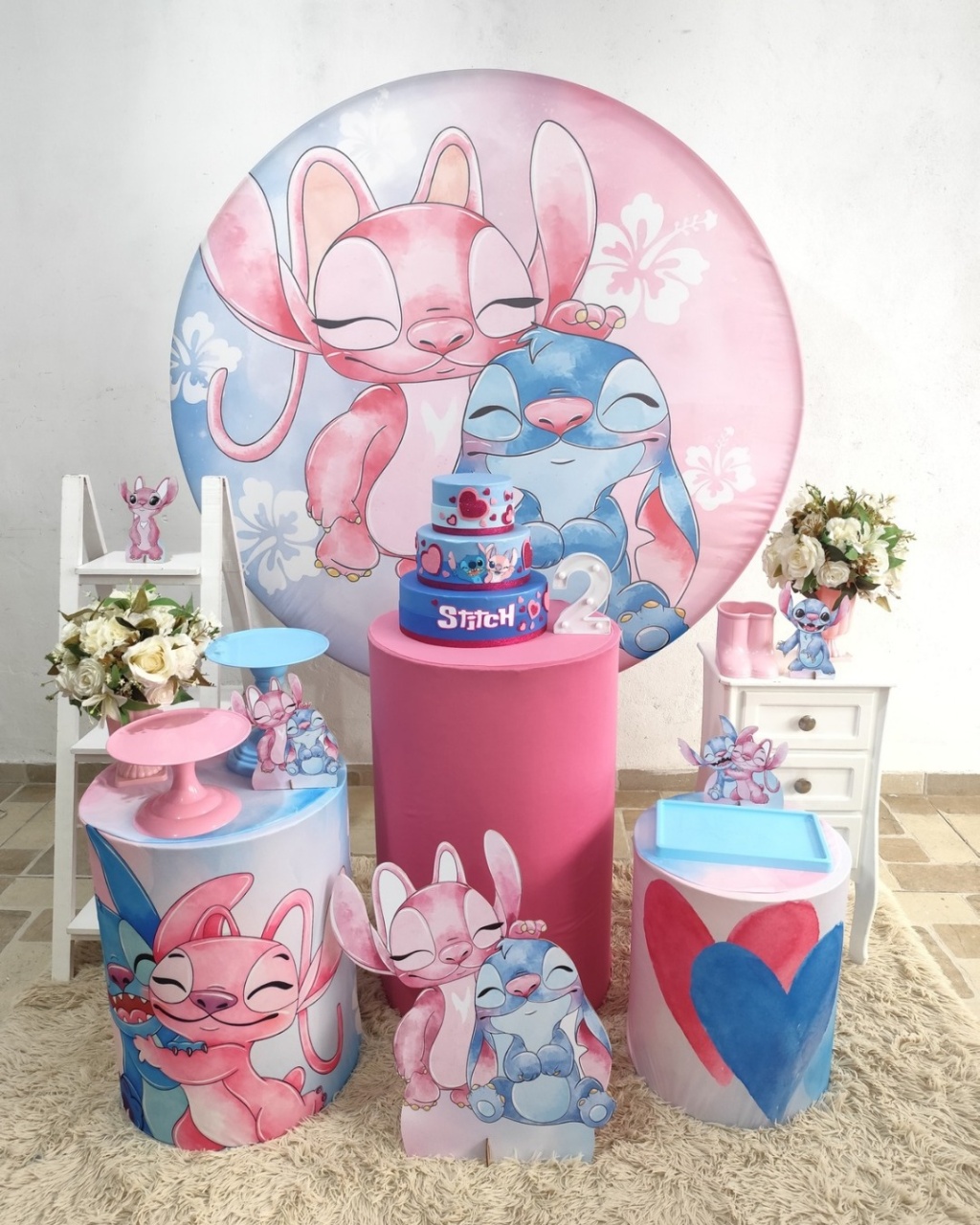 Kit Vila Angel E Stitch  - vilafestiva
